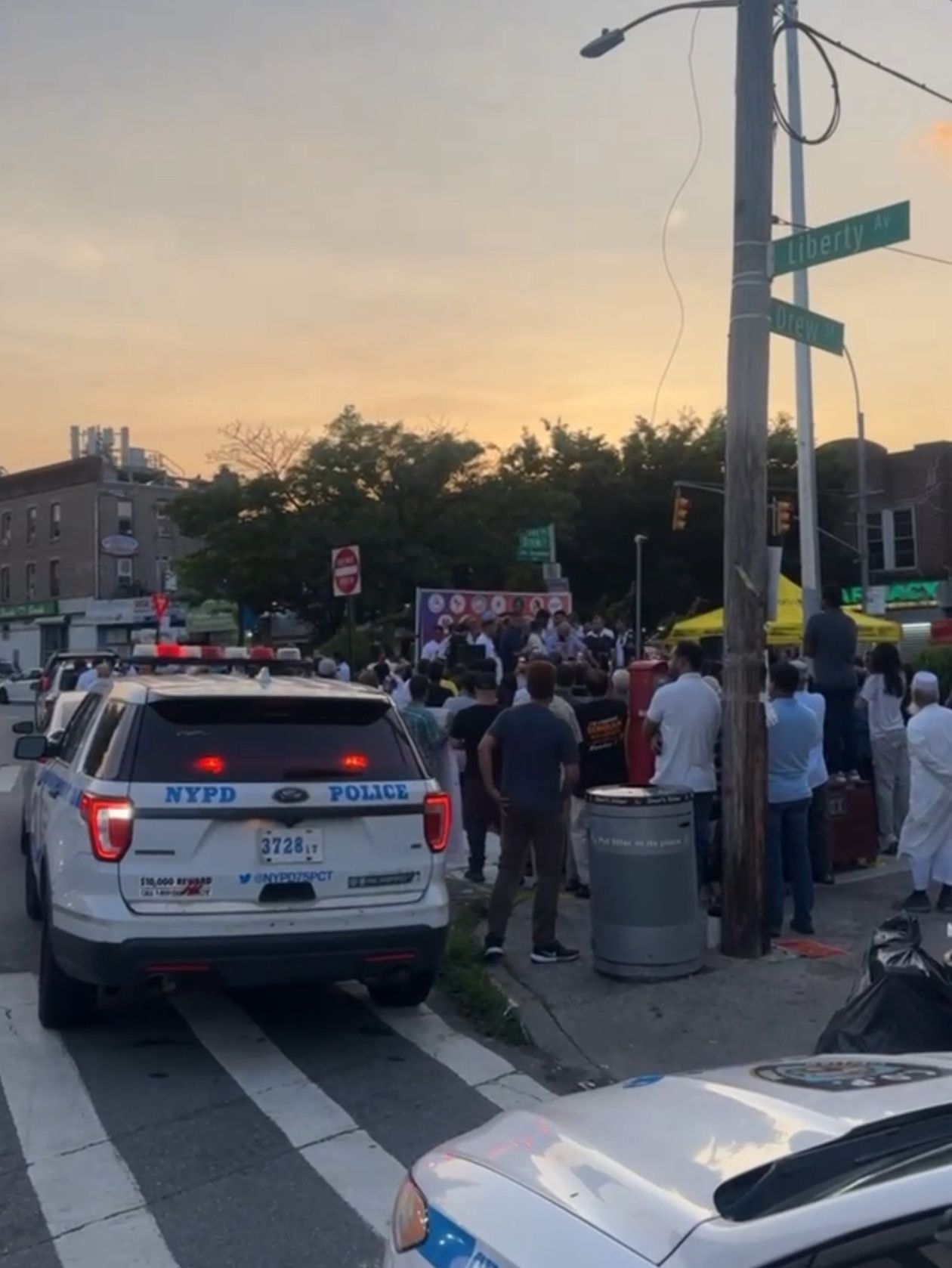 Zohran Mamdani community campaign event in Ozone Park